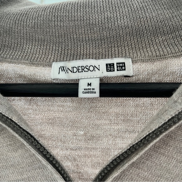 Uniqlo x JW Anderson Collared Zipper Long Sleeve Sweater - Picture 5 of 7